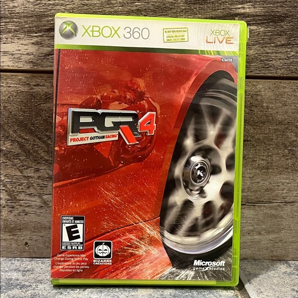 5 for $60 - Project Gotham Racing 4 for the x box 360 - Picture 1 of 4